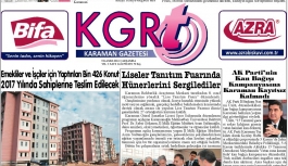 KGRT Karaman Gazetesi 4 Yaşında