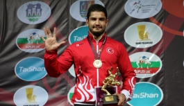 KMÜ’lü Güreşçi Taha Akgül Avrupa Şampiyonu...