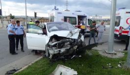 Otogar Kavşağındaki Kazada 5 Kişi Yaralandı