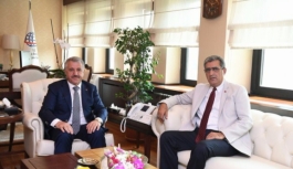 Konuk, Ulaştırma Bakanı Arslan’ı Ziyaret Etti