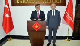 Prof. Dr. Ahmet Davutoğlu’ndan Vali Meral’e Ziyaret