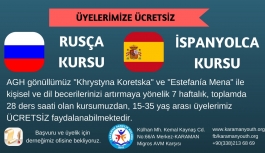 Rusça Ve İspanyolca Kursları Açılacak