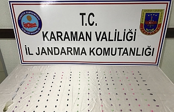 Karaman'da Uyuşturucu Hap Ve Esrar Operasyonu