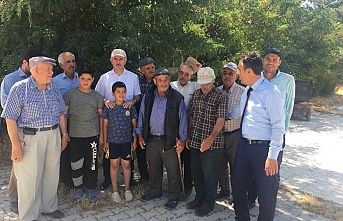 Vali Meral Kameni Ve Kılbasan Köylerini Gezdi