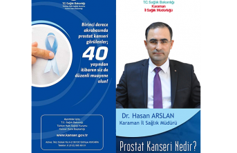 Dr. Arslan “Prostat Kanserinden Utanma Zaman Çalar”