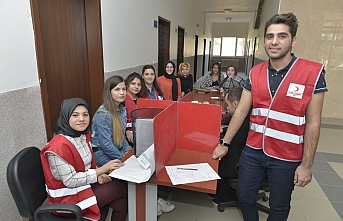KMÜ Öğrencilerinden 76 Ünite Kan Bağışı