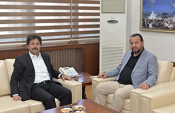 Osman Sağlam'dan Rektör Akgül'e Ziyaret