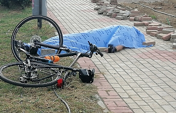 Bisikletten Düştü Hayatını Kaybetti