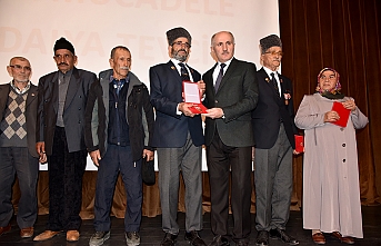 Kıbrıs Gazilerine Madalya Ve Berat Tevcih Töreni