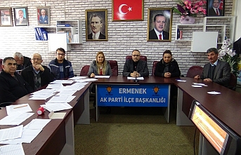 AK Parti Ermenek’te Delege Seçimi Yaptı