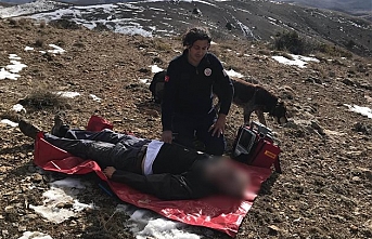 Konya’da Avcı Dağda Hayatını Kaybetti, Köpeği Başından Ayrılmadı