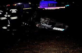 Konya'da Otomobil Takla Attı: 1 Ölü, 2 Yaralı