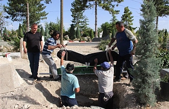 Öldürülen Afgan Uyruklu Çoban Kimsesizler Mezarlığına...