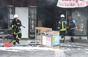 Bijuteri Dükkânında Çıkan Yangın Maddi Hasara Neden Oldu