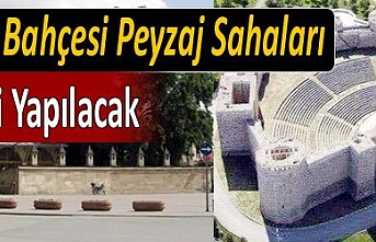 Millet Bahçesi Peyzaj Sahaları İhalesi Yapılacak