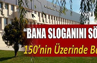 “BANA SLOGANINI SÖYLE” 150’nin Üzerinde Başvuru