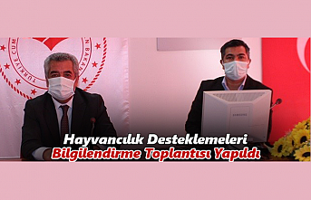 Karaman’da Hayvancılık Desteklemeleri Bilgilendirme Toplantısı Yapıldı