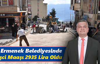 Ermenek Belediyesinde İşci Maaşı 2935 Lira Oldu