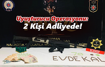 Karaman’da Uyuşturucu Operasyonu: 2 Kişi Adliyede