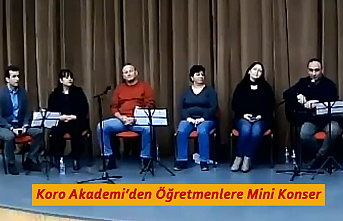 Koro Akademi’den Öğretmenlere Mini Konser