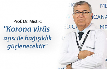 Prof. Dr. Mıstık: "Korona virüs aşısı ile bağışıklık güçlenecektir"   