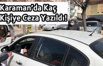 Karaman'da 5317 Vatadanşa Ceza Yazıldı