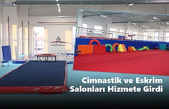 Karaman’da Cimnastik ve Eskrim Salonları Hizmete Girdi