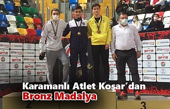 Karamanlı Atlet Koşar’dan Bronz Madalya