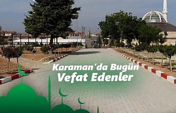 Karaman’da Bugün 3 Hemşerimizi Kaybettik