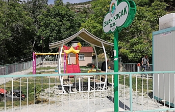 Ermenek'te Park ve Bahçelerde Bahar Temizliği