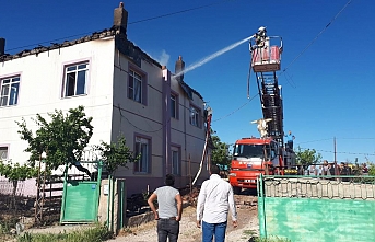 Karaman’da Bir Evde Çıkan Yangın Maddi Hasara Yol Açtı  