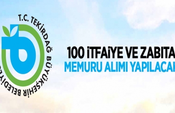 Tekirdağ Büyükşehir Belediyesi 100 Memur Alacak