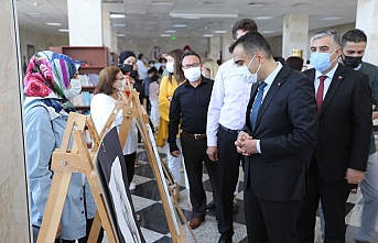Karaman Belediyesi El Sanatları Karma Sergisi Açıldı