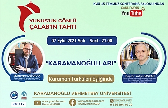 Canlı Yayınında ‘Karamanoğulları’ Konuşulacak