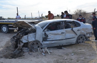 Ereğli’de Otomobil Takla Attı: 2 Yaralı