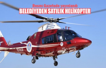 Belediyeden Satılık Helikopter