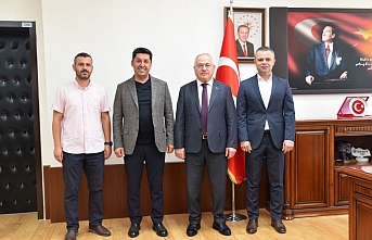 Karaman FK Başkanı'ndan Rektör Ak'a Ziyaret