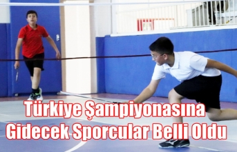 Türkiye Şampiyonasına Gidecek Sporcular Belli Oldu