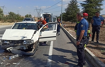 Karaman Plakalı Araç Seydişehir’de Kazaya Karıştı:3 Yaralı