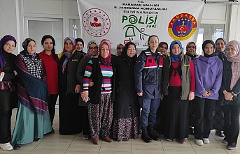 Karaman’da “En İyi Narkotik Polisi Anne” Eğitimi