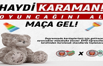 Karaman FK ve KMÜ’den Depremzede Çocuklar İçin...