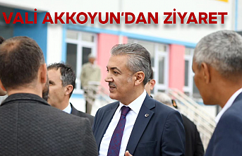 Vali Akkoyun'dan Kazımkarabekir'e Ziyaret